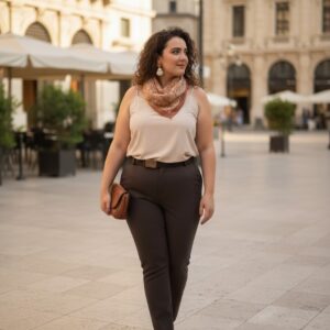 tina top espresso pants